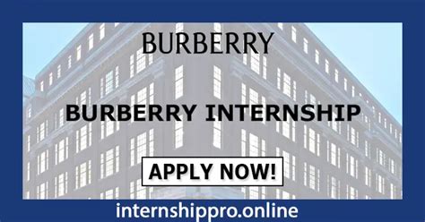 burberry praktikum|burberry internships.